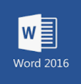 Microsoft Word 2016 logo