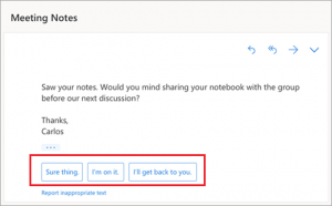 Outlook Reply AI Suggestions