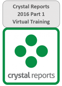 Crystal Reports 2016 Part 1