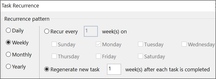 Never Lose Track of a Task in Outlook Again - Regenerate It!