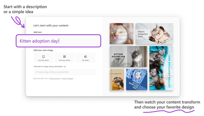 What’s New at Microsoft: Designer Graphic Design App